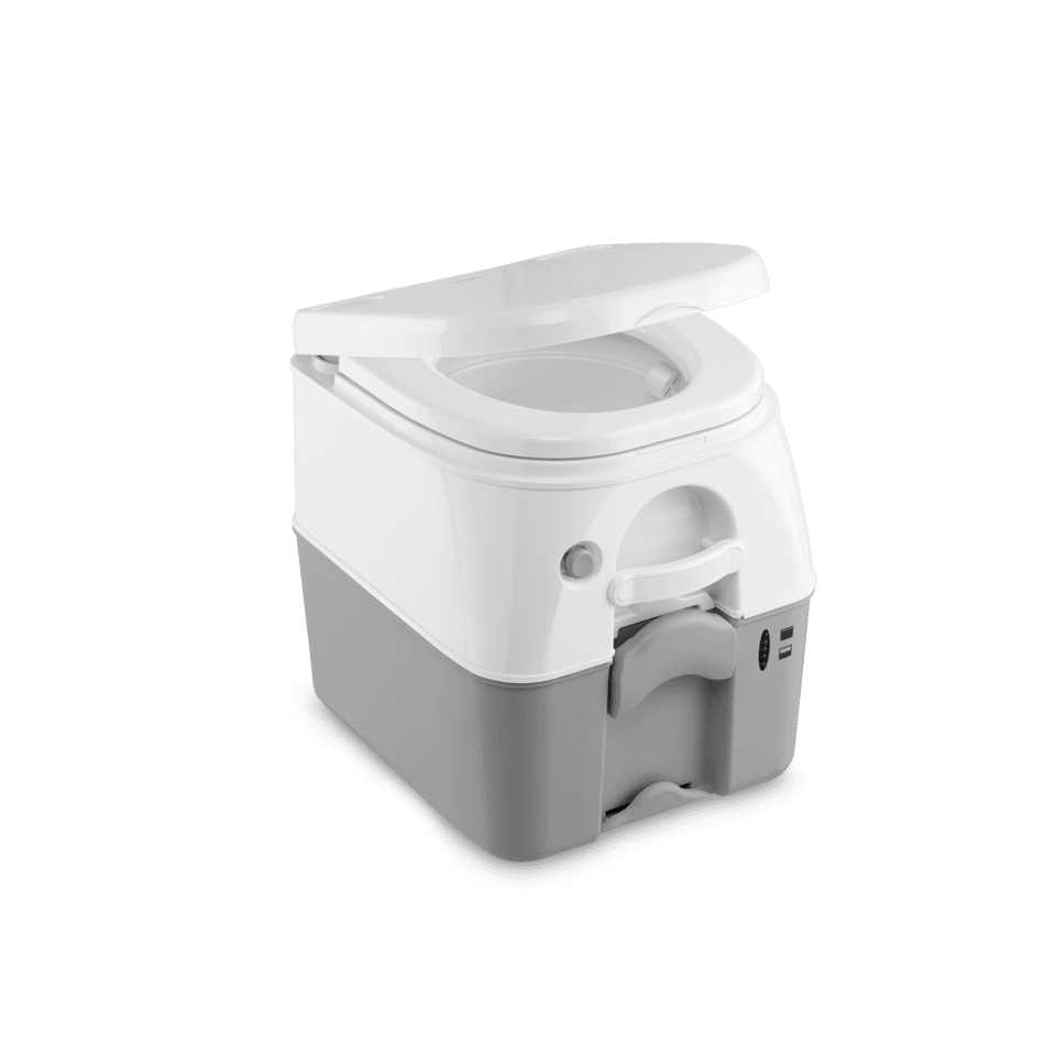 Dometic 976 Portable Toilet - 5 Gallon Waste Tank, Gray