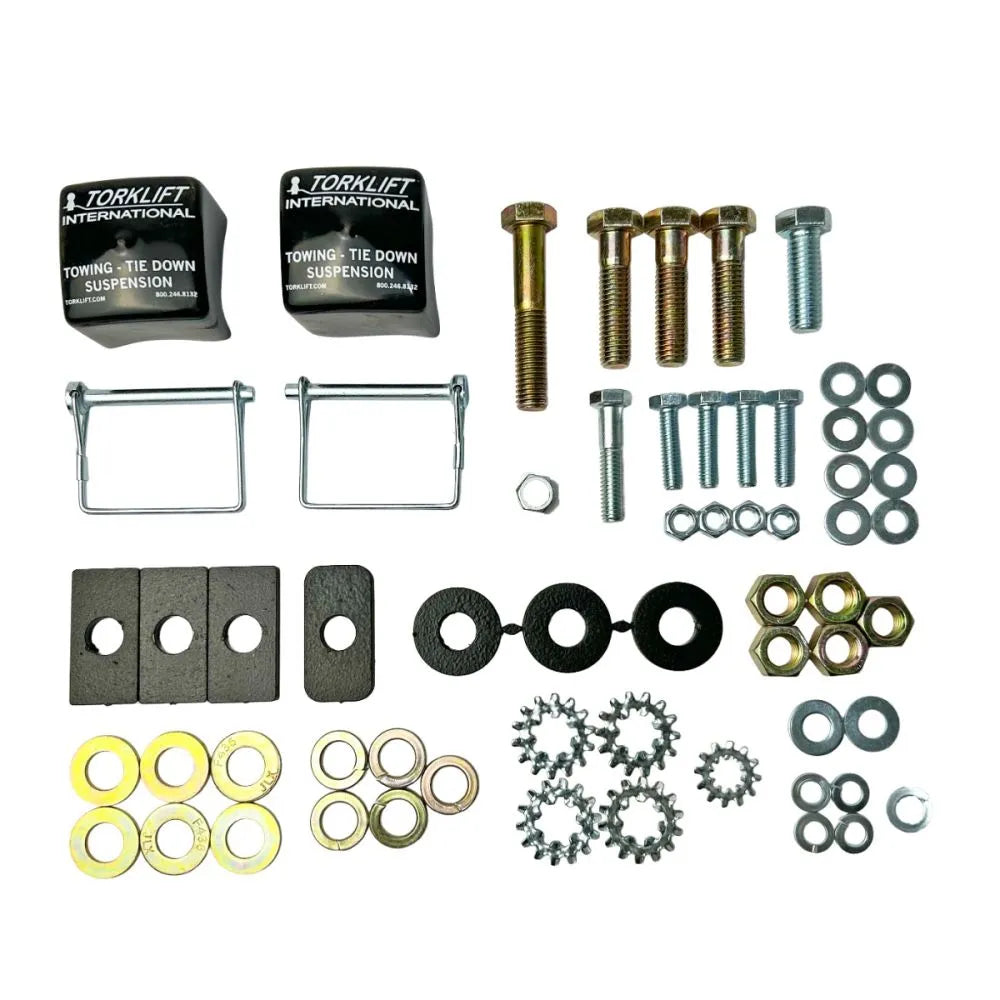 TorkLift F2031A Talon Front Tie Downs Aluminum Ford F250/F350 6.8' Bed