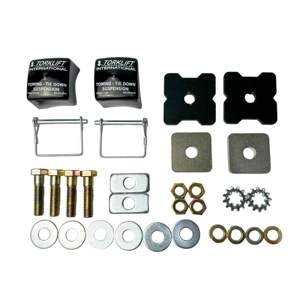 Torklift Talon Frame-Mounted Camper Tie Downs – Aluminum (Set of 2) F3008A