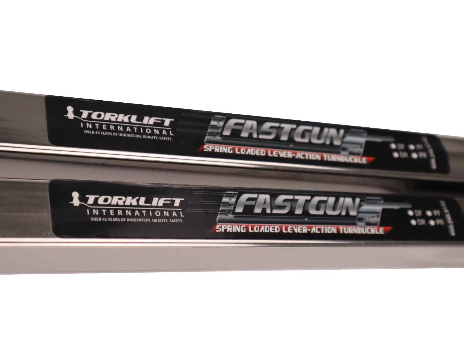 Torklift FastGun Turnbuckles – Polished Stainless Steel (Set of 2) – S9526
