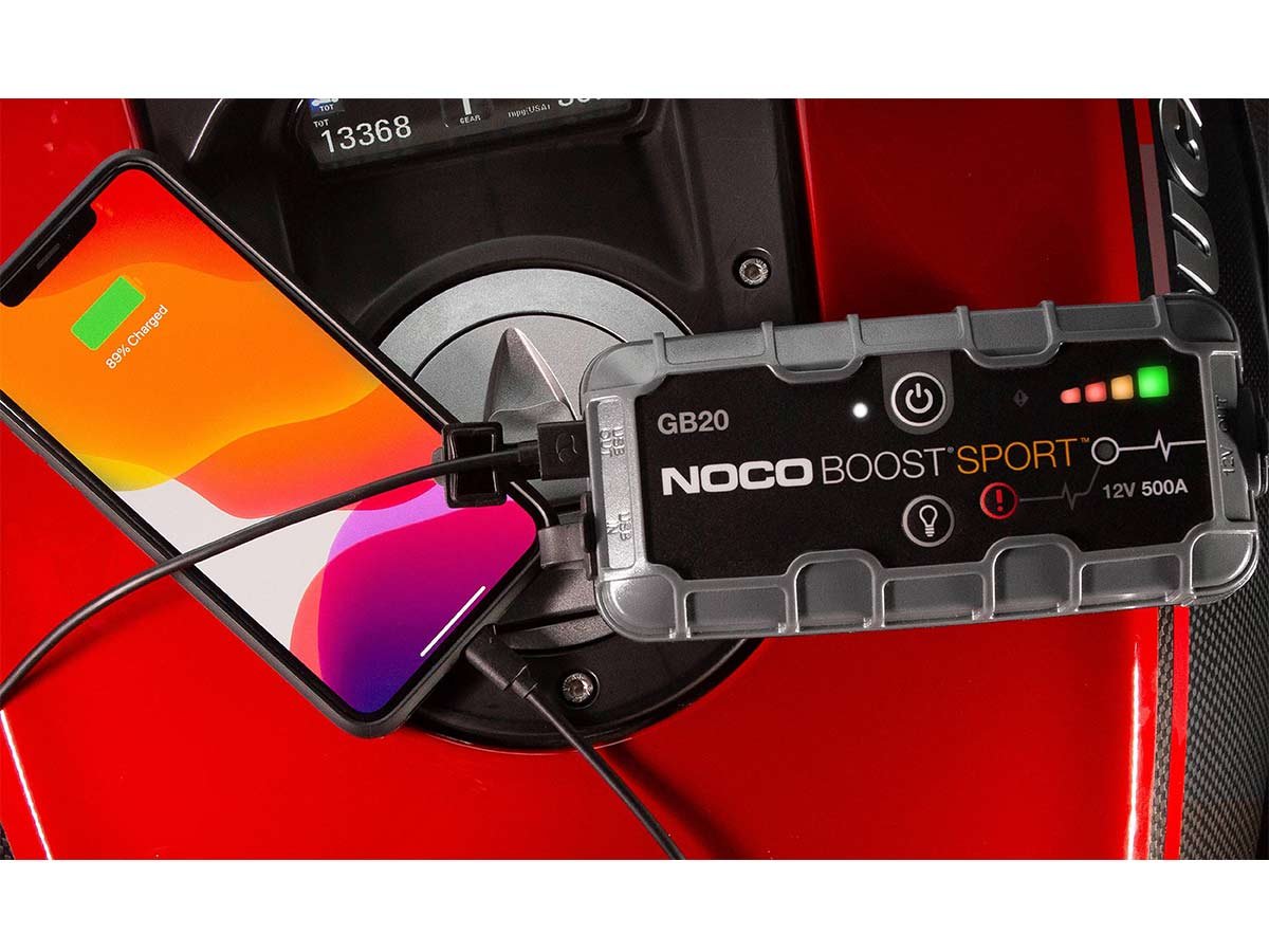 NOCO GB20 12V 500A Lithium Jump Starter — view 6
