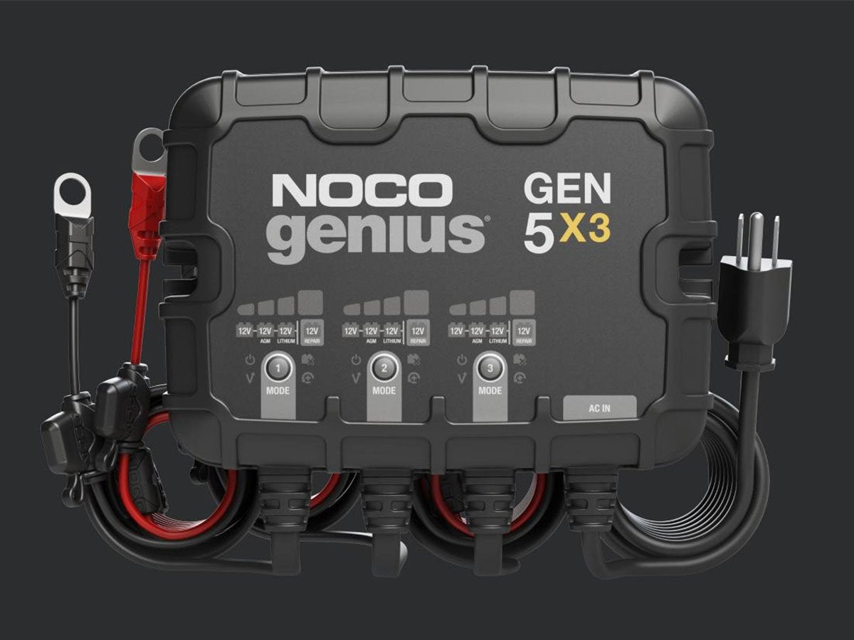 NOCO GEN5X3 3-Bank 15A Onboard Battery Charger — view 2
