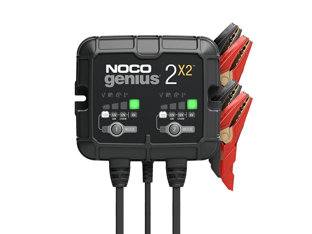 NOCO GENIUS2X2 2-Bank 4A Smart Battery Charger