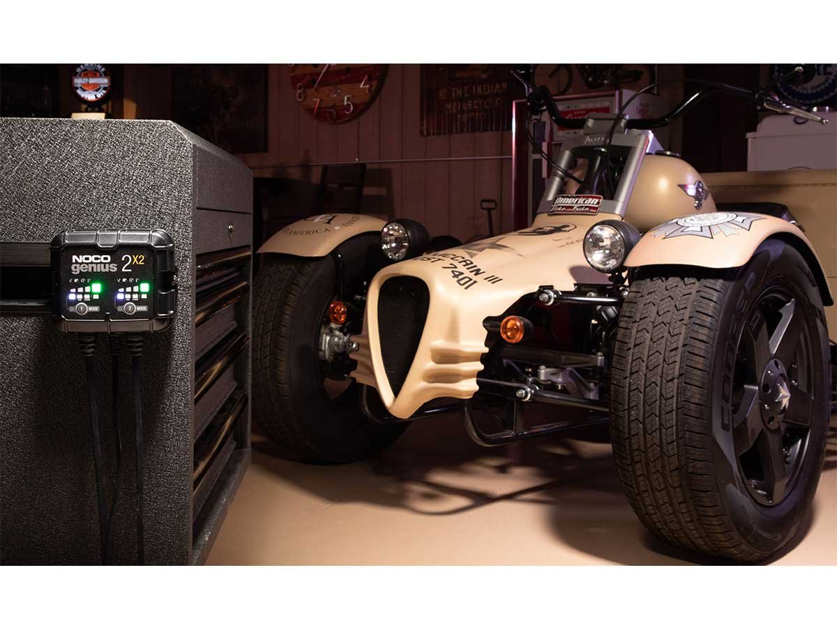 NOCO GENIUS2X2 2-Bank 4A Smart Battery Charger — view 7