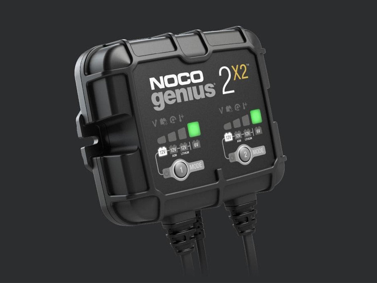 NOCO GENIUS2X2 2-Bank 4A Smart Battery Charger — view 2