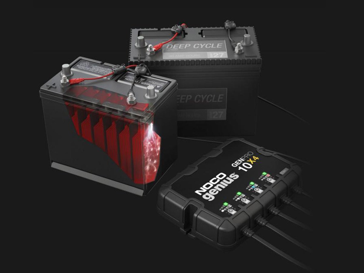 NOCO GENPRO10X4 4-Bank 40A Onboard Battery Charger — view 4