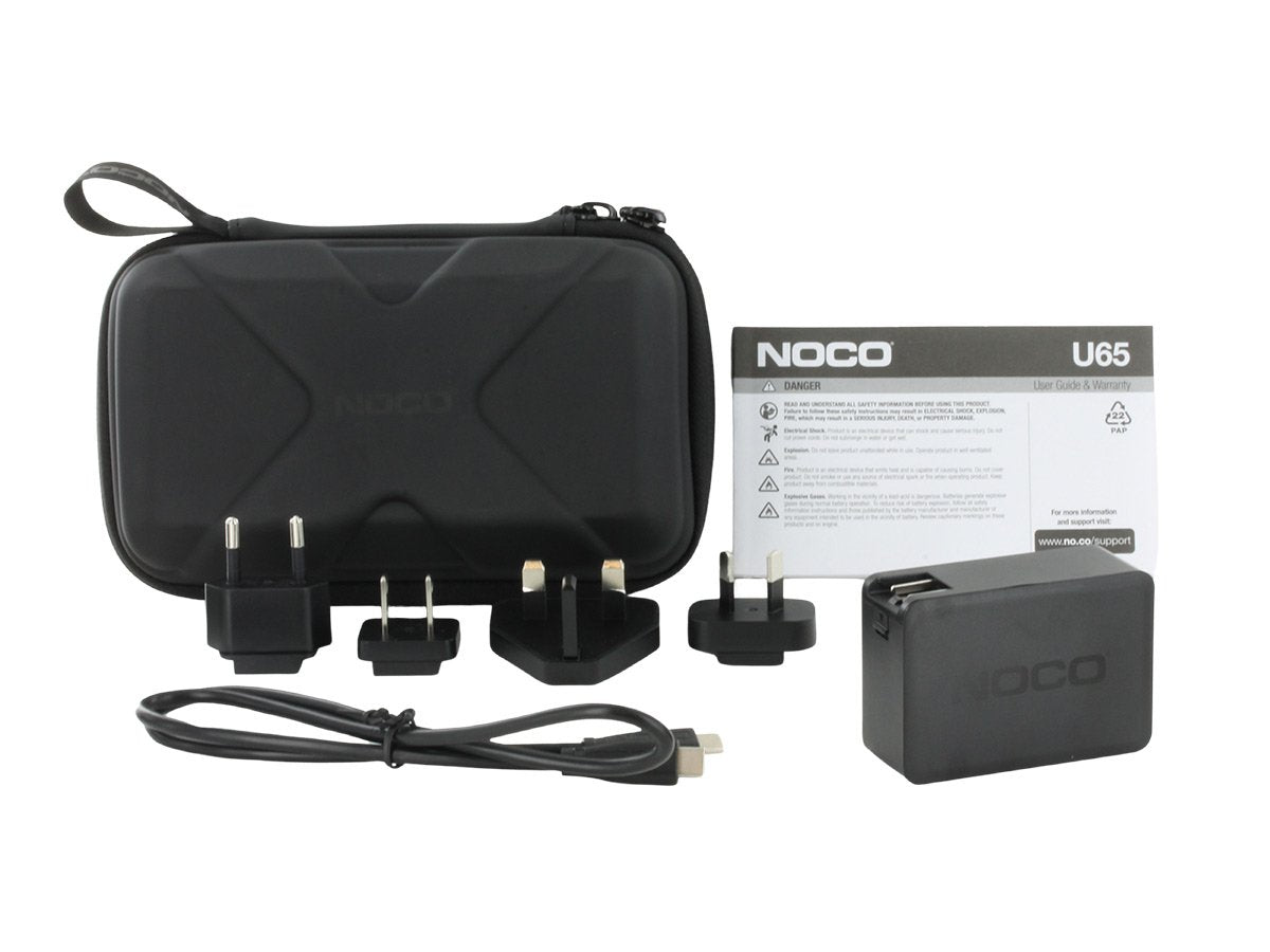 NOCO U65 65W USB-C Charger with Travel Adapters — view 11