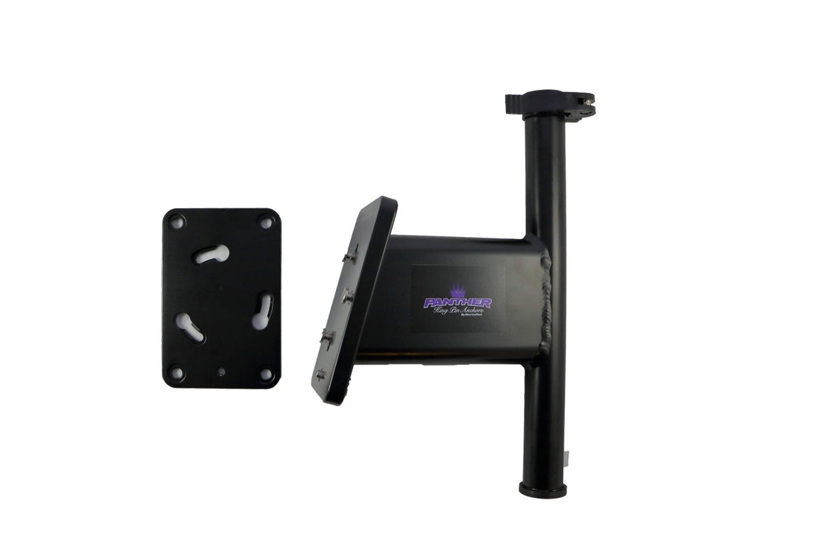 Panther KPSQ50B Black Quick-Release Transom Bracket