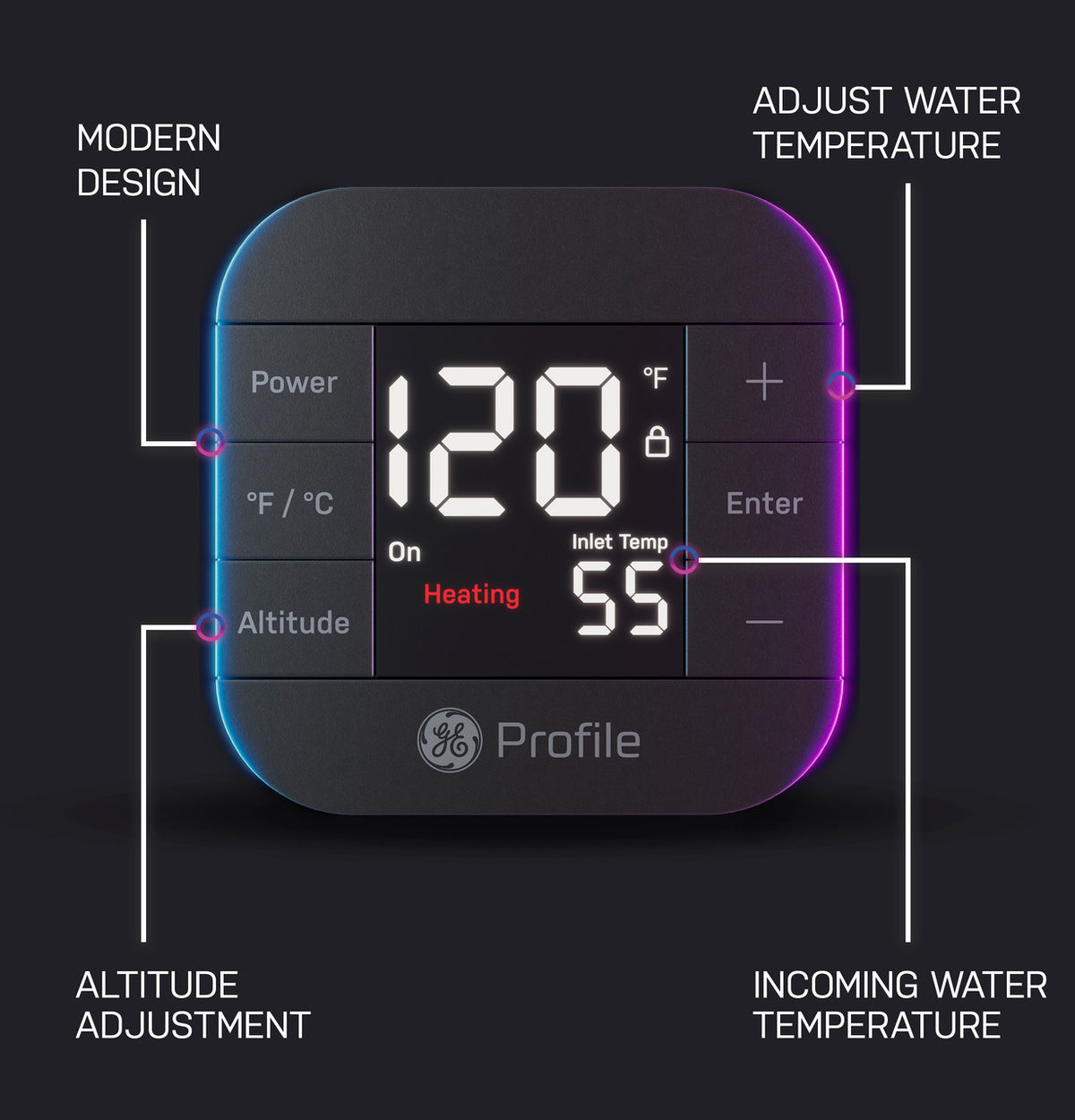 GE Profile PR60PTLWBU Tankless Gas RV Water Heater — view 9
