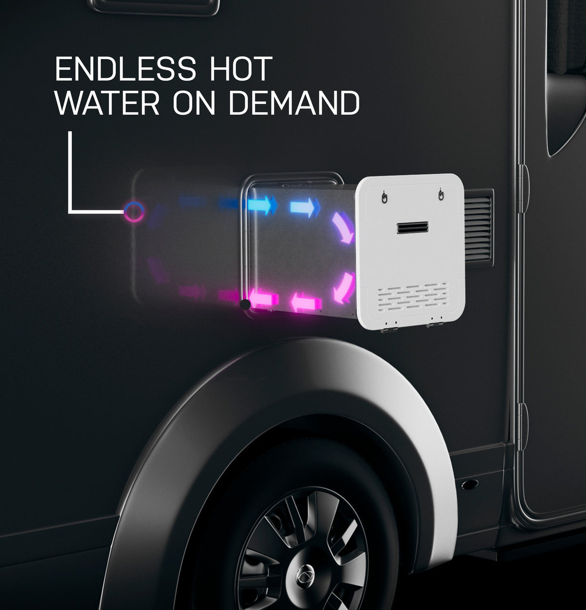 GE Profile PR60PTLWBU Tankless Gas RV Water Heater — view 7