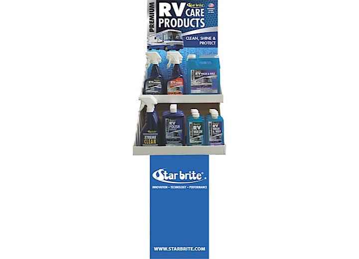 Star Brite 073690 RV Care Products Free-Standing Pegboard Display – Stocked