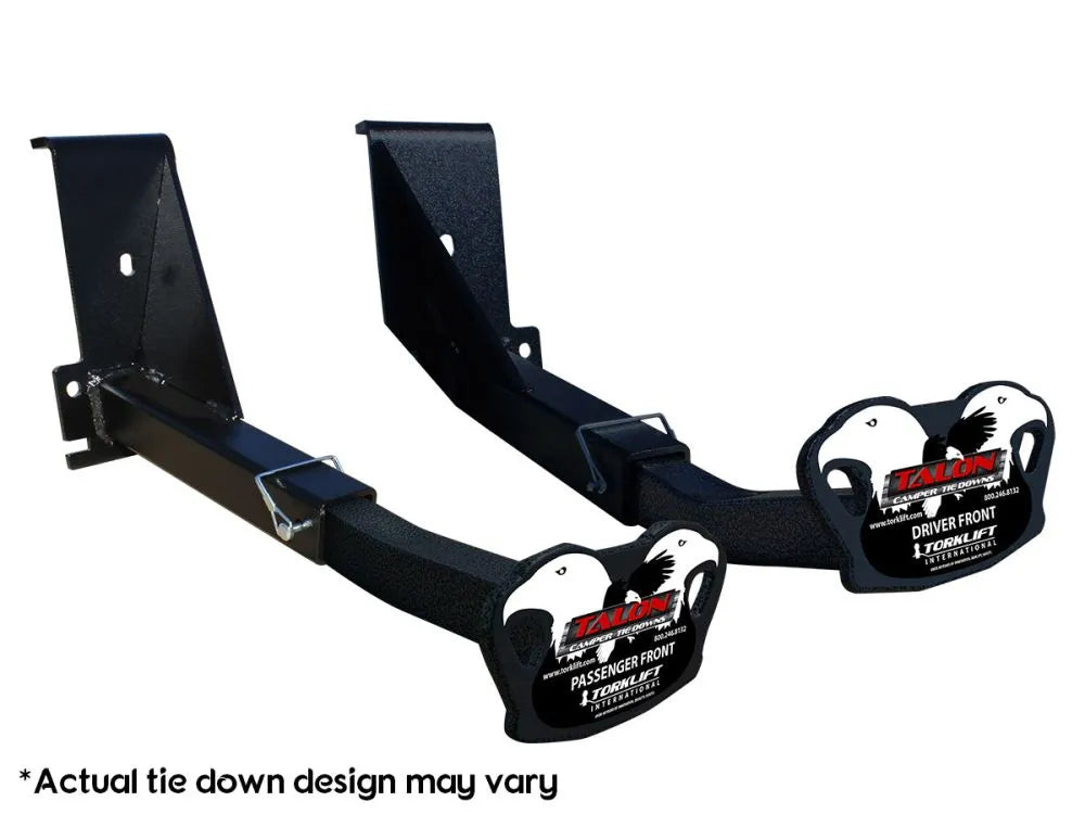 TorkLift C2223A Talon Truck Camper Tie Downs Frame Mount Set of 2 No Drill