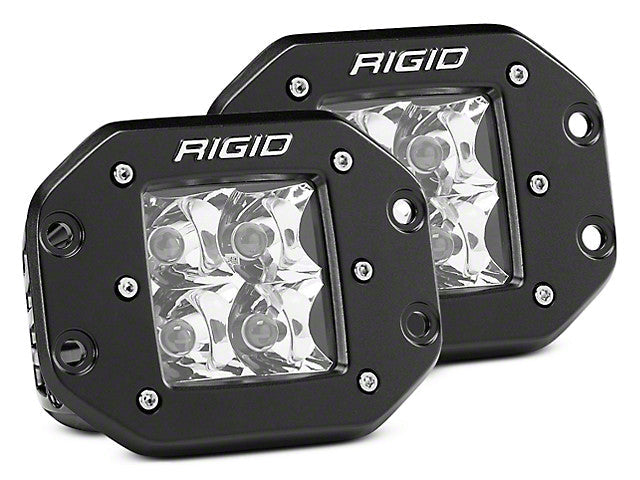 RIGID Industries 212113 D-Series PRO flood flush-mount LED light pair