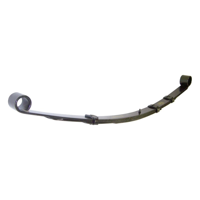 Crown Automotive 52000707 rear 4-leaf Jeep Cherokee suspension spring, LM ZGU ZVU, no bushings