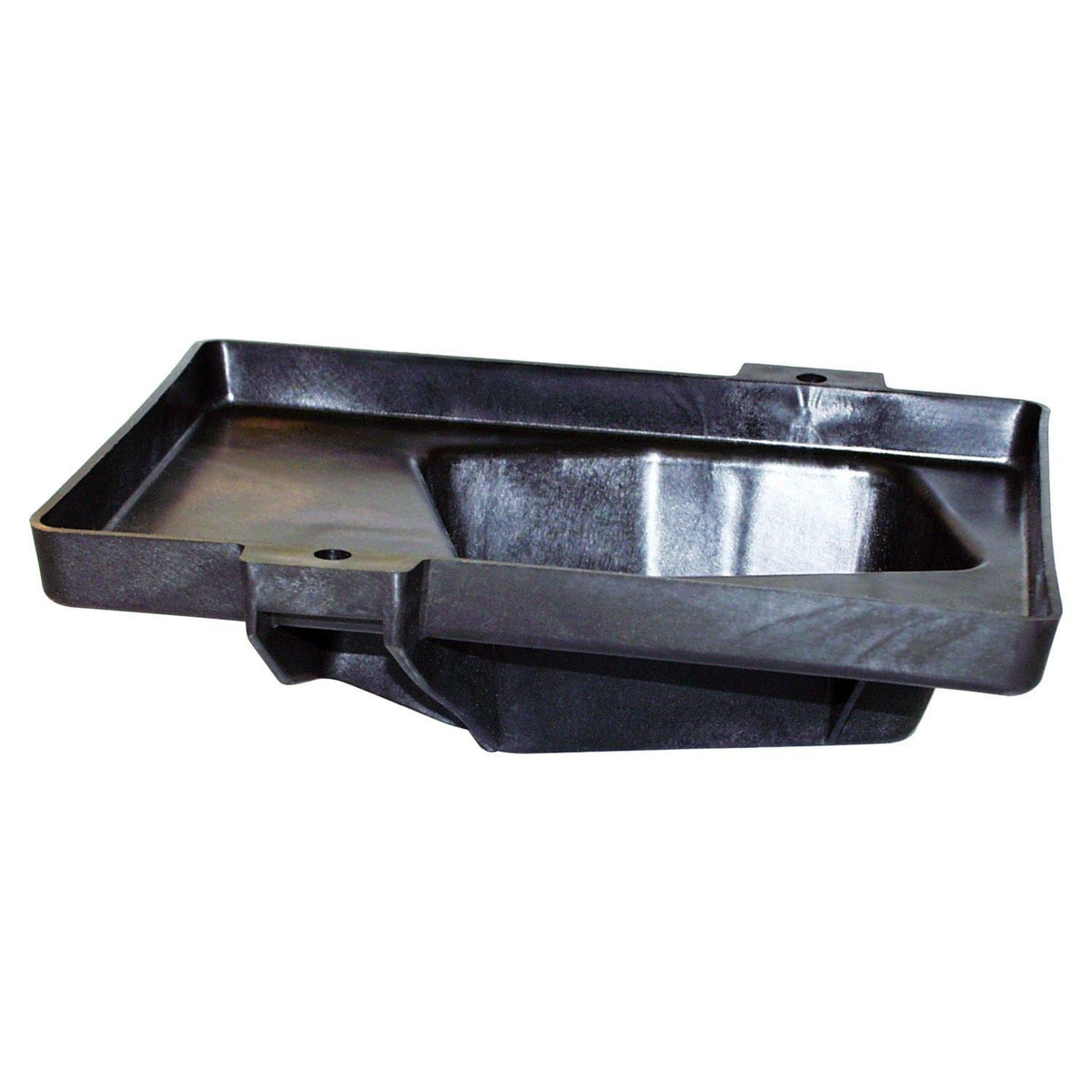 Crown Automotive 52002092 black molded plastic Jeep Cherokee XJ battery tray, single