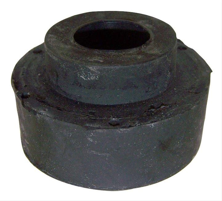 Crown Automotive 52002008 black rubber upper center body mount bushing for Jeep Wrangler YJ and TJ, single piece