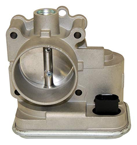 Crown Automotive 4891735AC electronic aluminum throttle body with butterfly valve and electrical connector